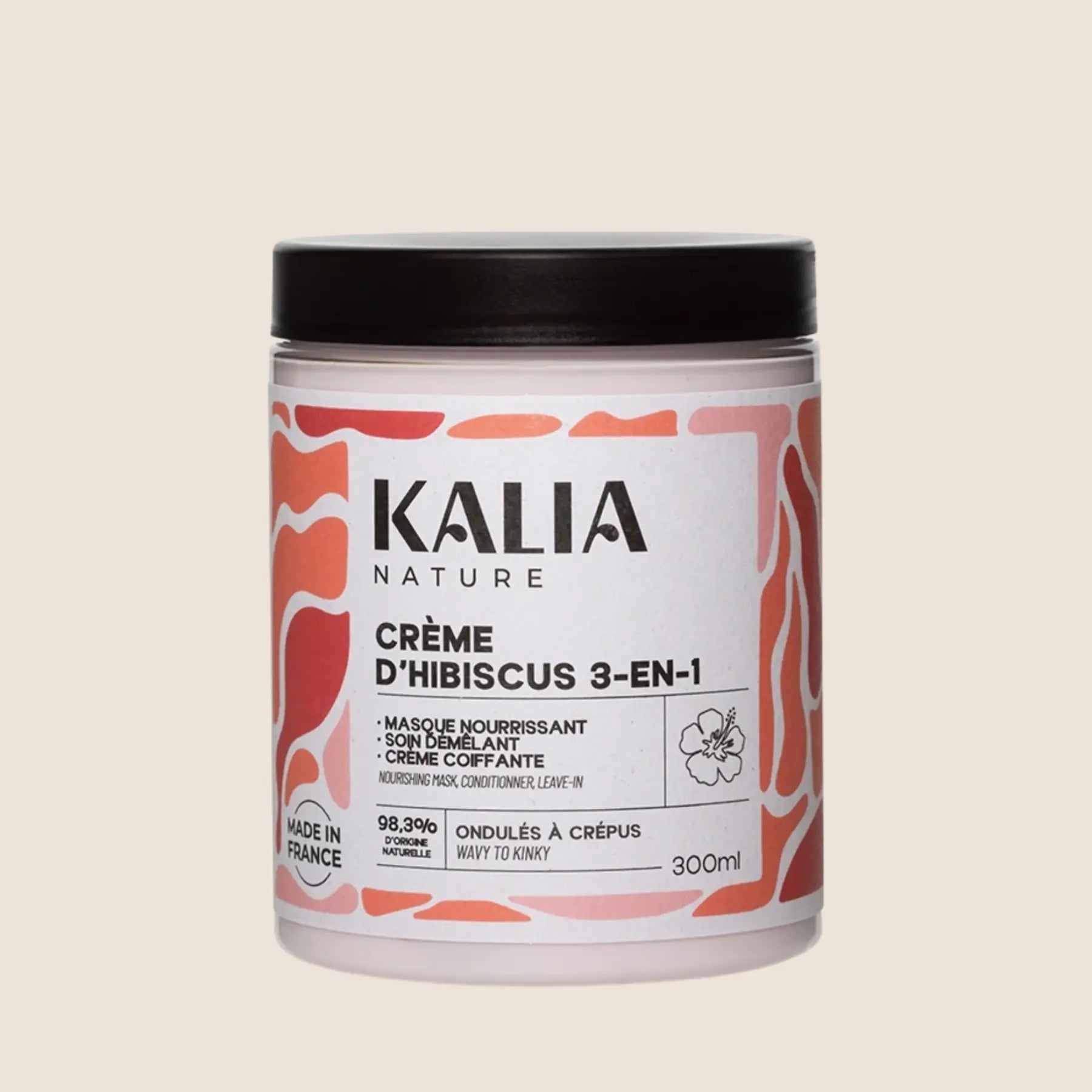 Crème d'Hibiscus 3-en-1 - KALIA NATURE - 300ml KALIA NATURE